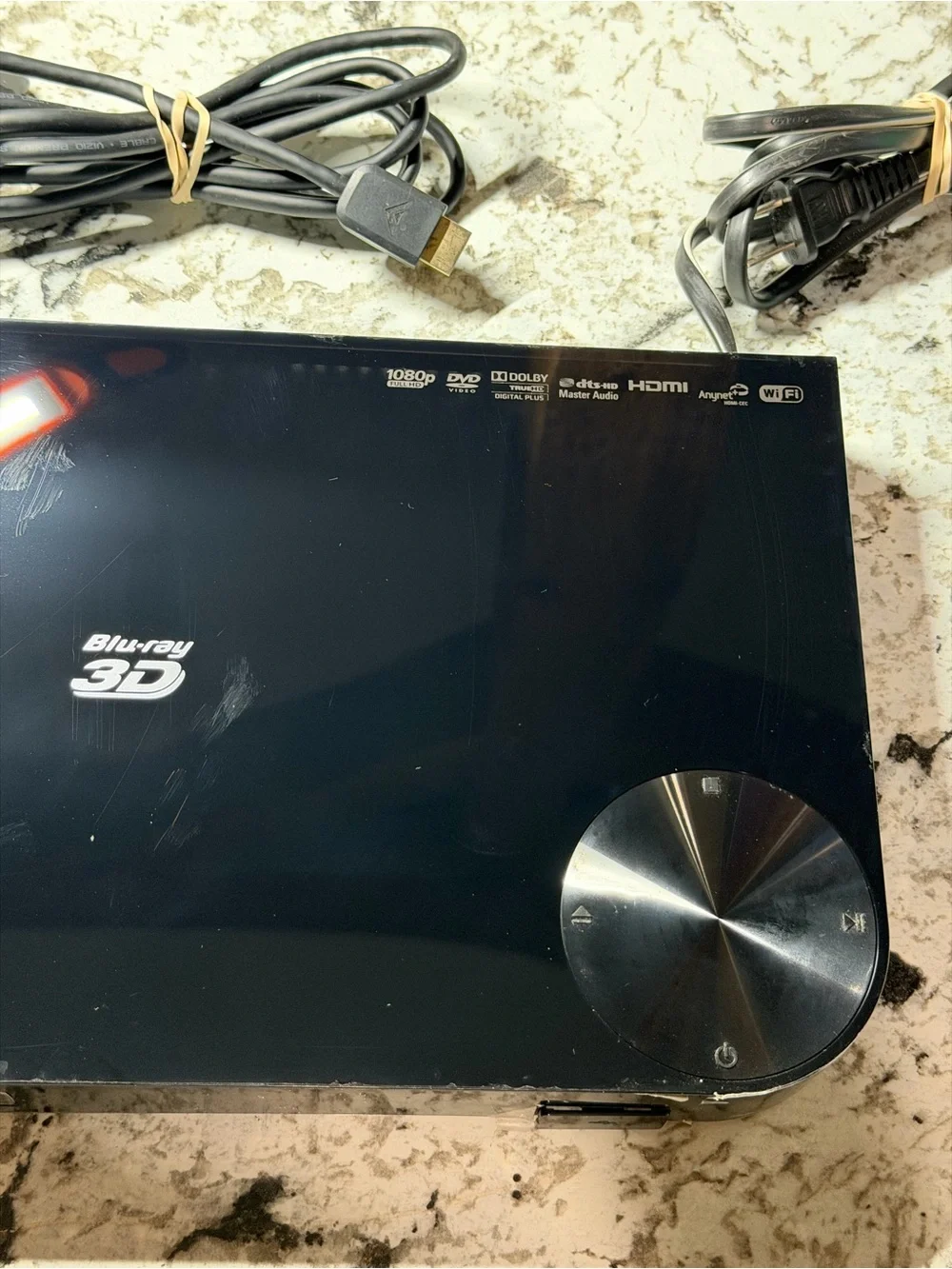 Samsung BD-H6500 3D Blu-Ray Player 4K NO Remote